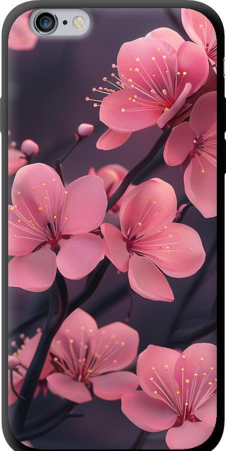 Чехол на iPhone 6s Plus Пурпурная сакура (6075b-91-42517)
