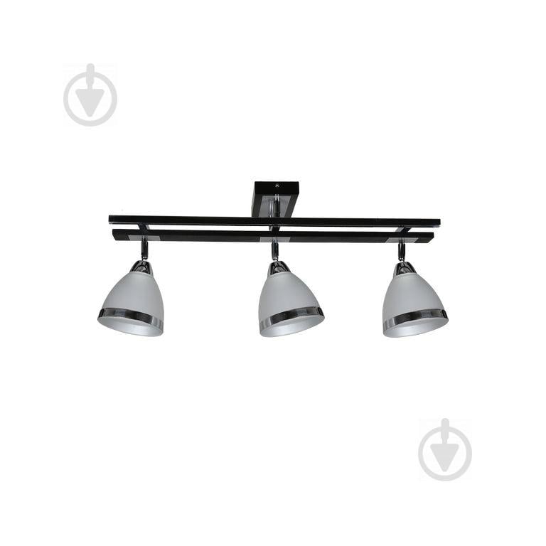 Люстра Подвесная Хай-Тек  F+Light Md 2606-3C Bk+Cr+Wt
