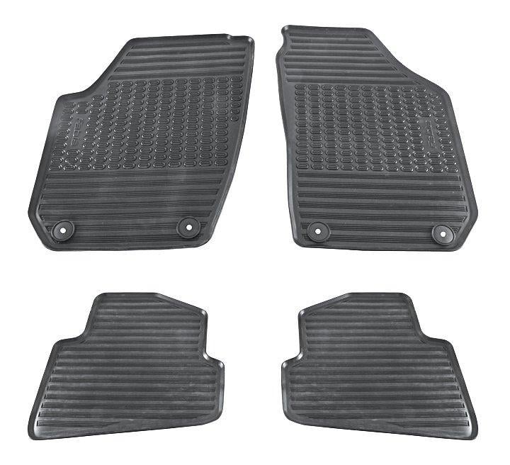 Коврики в салон Skoda Fabia 2007-2014 резиновые 4 шт. (5J1061550)