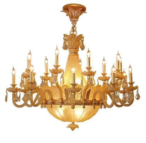 Люстра большая для холла Brille CR-101L/28