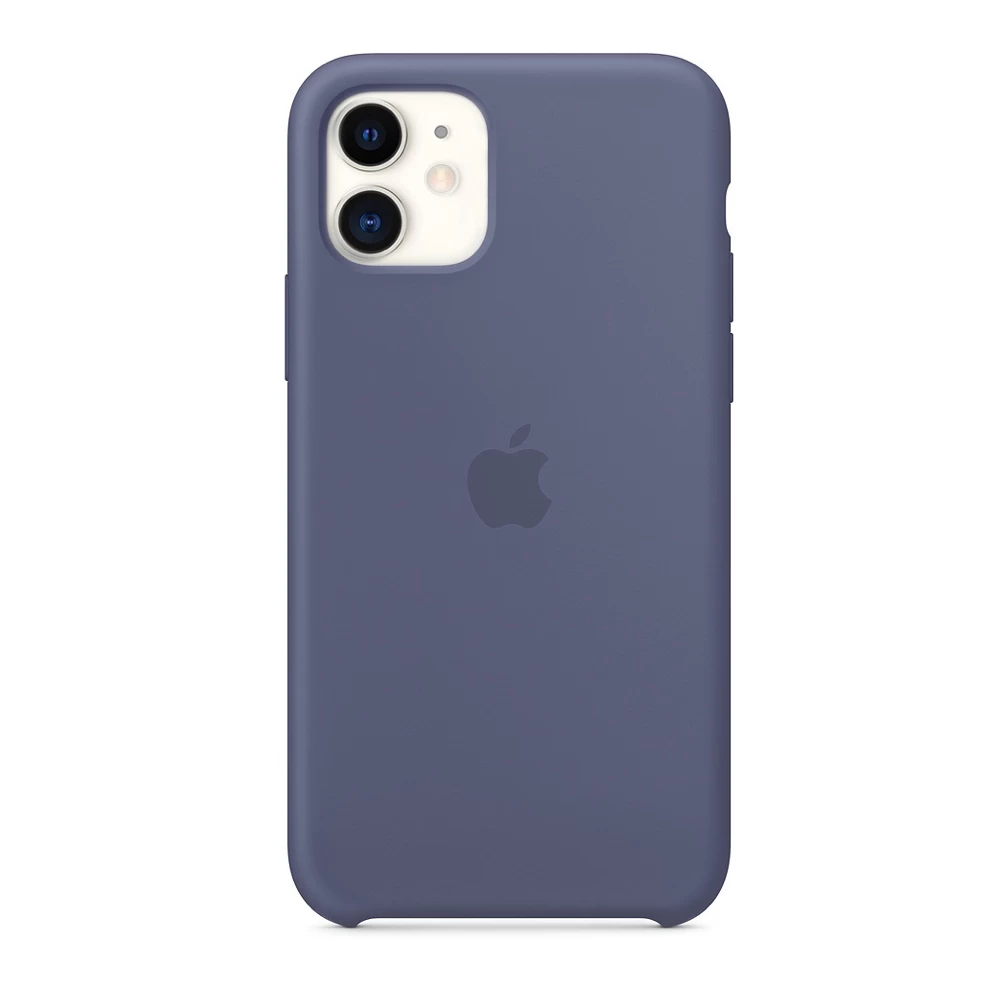 Силіконовий Чохол Накладка Silicone Case для iPhone 11 Lavender Gray