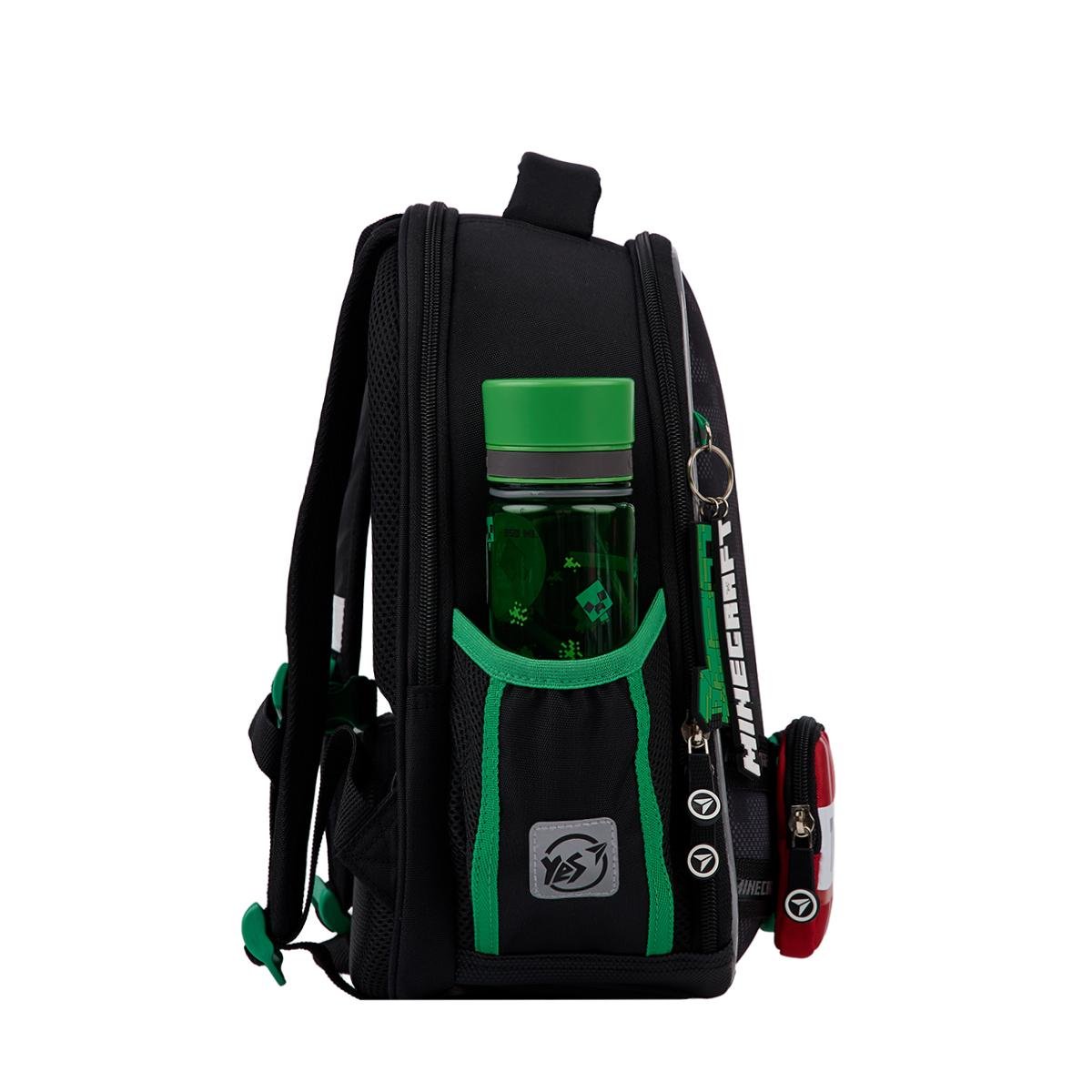 Школьный рюкзак каркасный YES Minecraft World H-100 (559860) - фото 15 Школьный рюкзак каркасный YES Minecraft World H-100 (559860) - фото 15