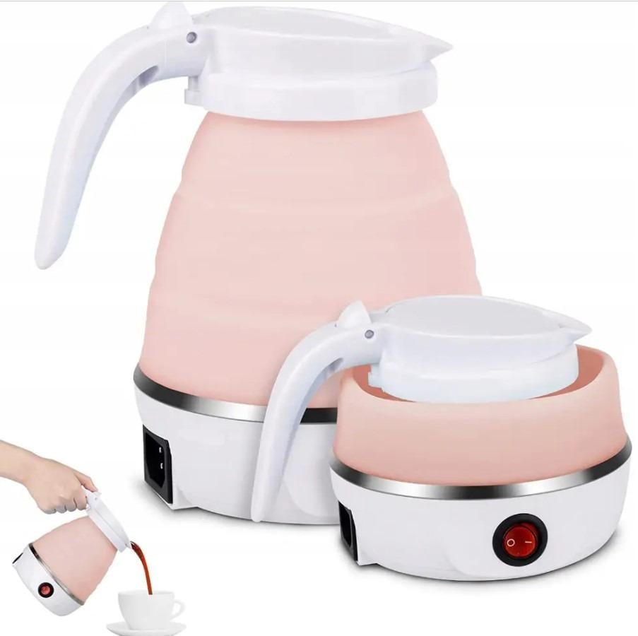 Чайник электрический Sunroz Foldable Kettle 600 Вт складной силиконовый 600 мл - фото 2