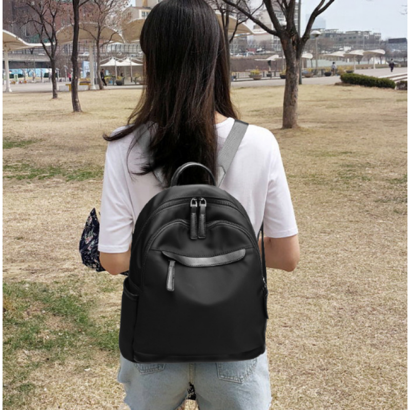 Рюкзак жіночий міський 32х 29х13 см Чорний (37) - фото 4 Рюкзак жіночий міський 32х 29х13 см Чорний (37) - фото 4