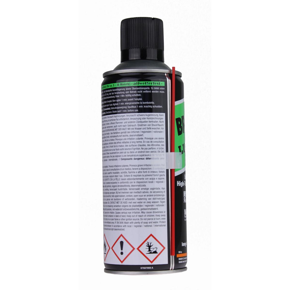 Смазка универсальная спрей Brunox Lub & Cor 400 мл(41414) - фото 2 Смазка универсальная спрей Brunox Lub & Cor 400 мл(41414) - фото 2