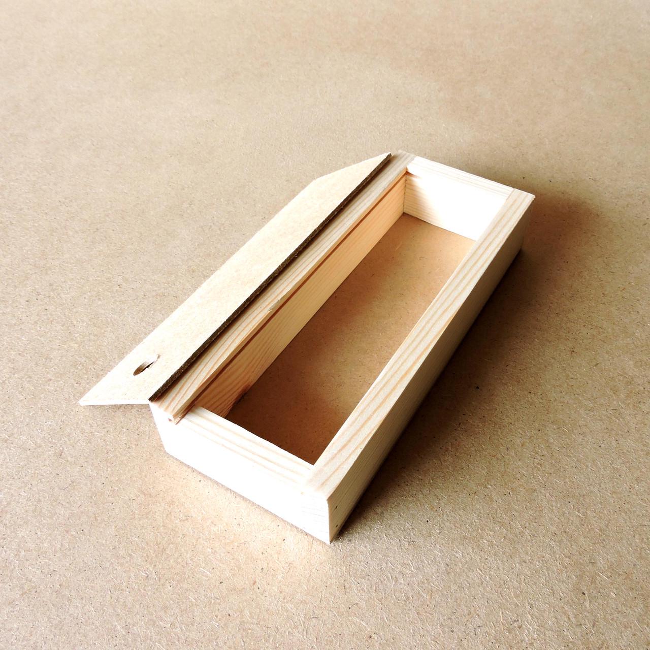 Пенал деревянный Ландыш 10х25х4 см (ПНЛ-01102504) - фото 2 Пенал деревянный Ландыш 10х25х4 см (ПНЛ-01102504) - фото 2