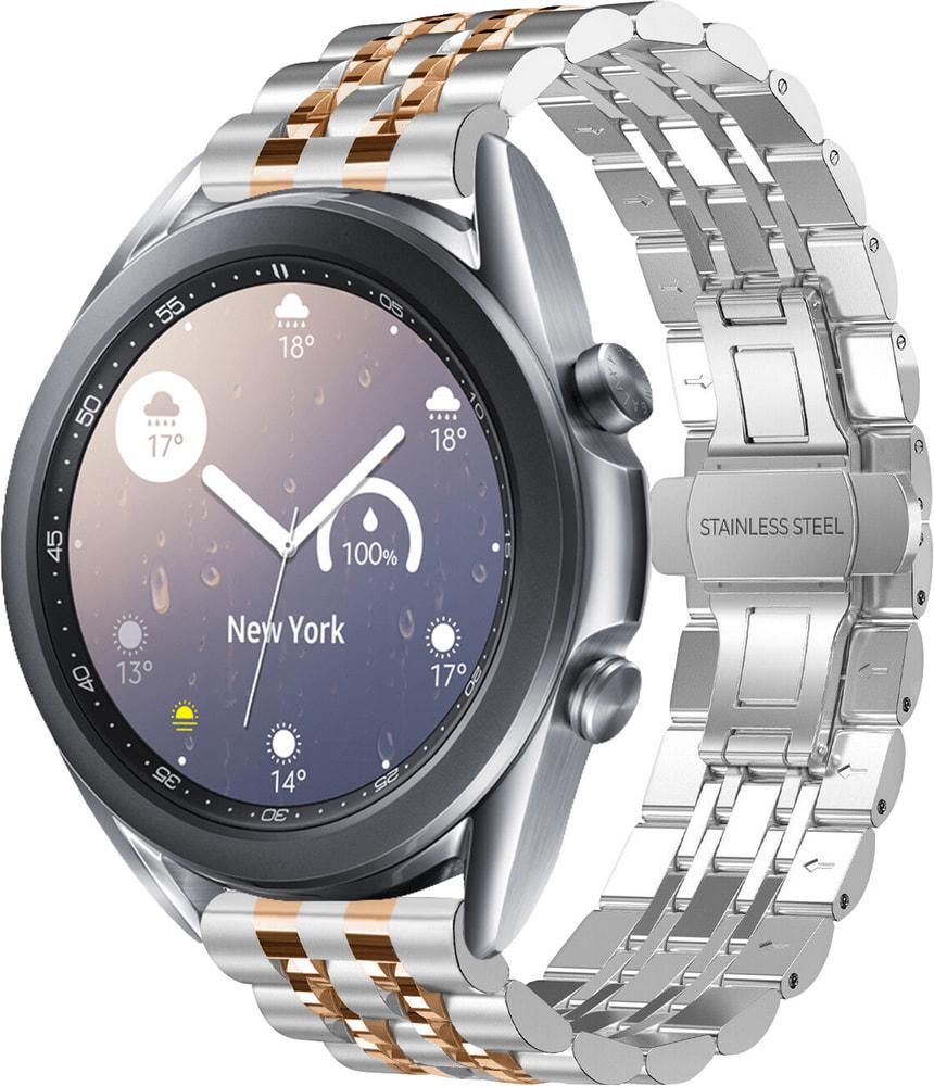 Браслет металлический Spinye Line для Galaxy Watch 3 41 мм Silver Rose (29021-68) Браслет металлический Spinye Line для Galaxy Watch 3 41 мм Silver Rose (29021-68)