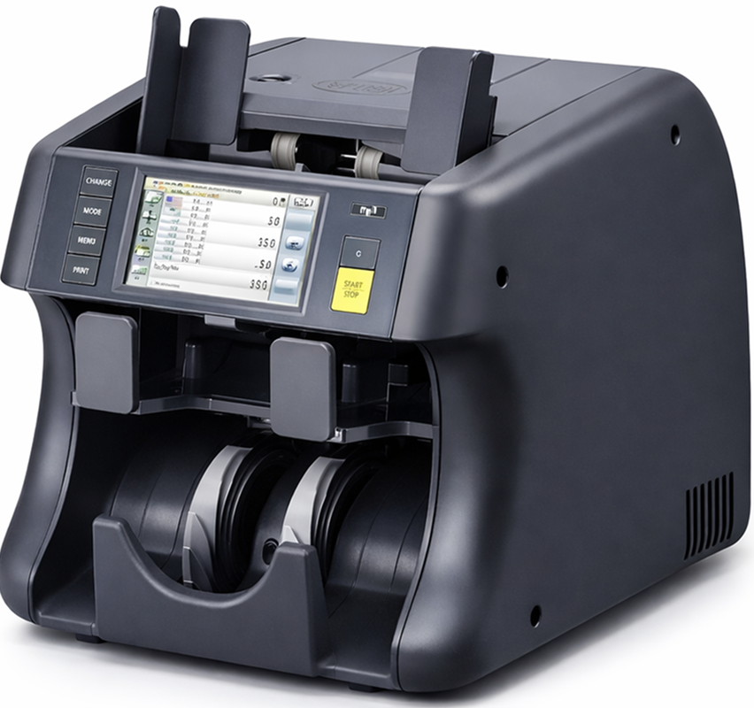 Счетчик банкнот Hyundai с автоматической проверкой валют и функцией сортировки MIB-11F AXIOM