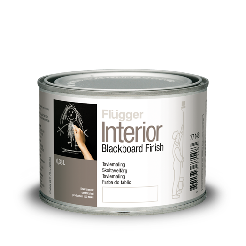 Эмаль акриловая Interior Blackboard Finish 0,38 л Черный (2304054982)