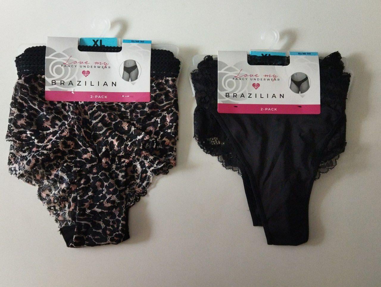 Трусики бразиліана жіночі Fancy Underwear 4 шт. XL