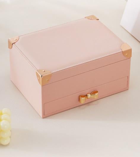 Органайзер для біжутерії та прикрас 15035 12х17х23 см рожевий (5003200) Органайзер для біжутерії та прикрас 15035 12х17х23 см рожевий (5003200)