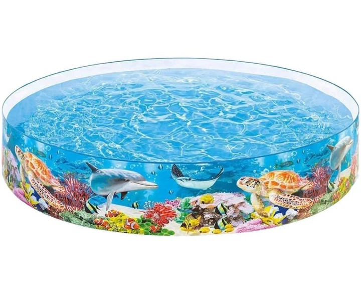 Бассейн детский от 3 лет Intex NP Океанский риф 244х46 см (58472)