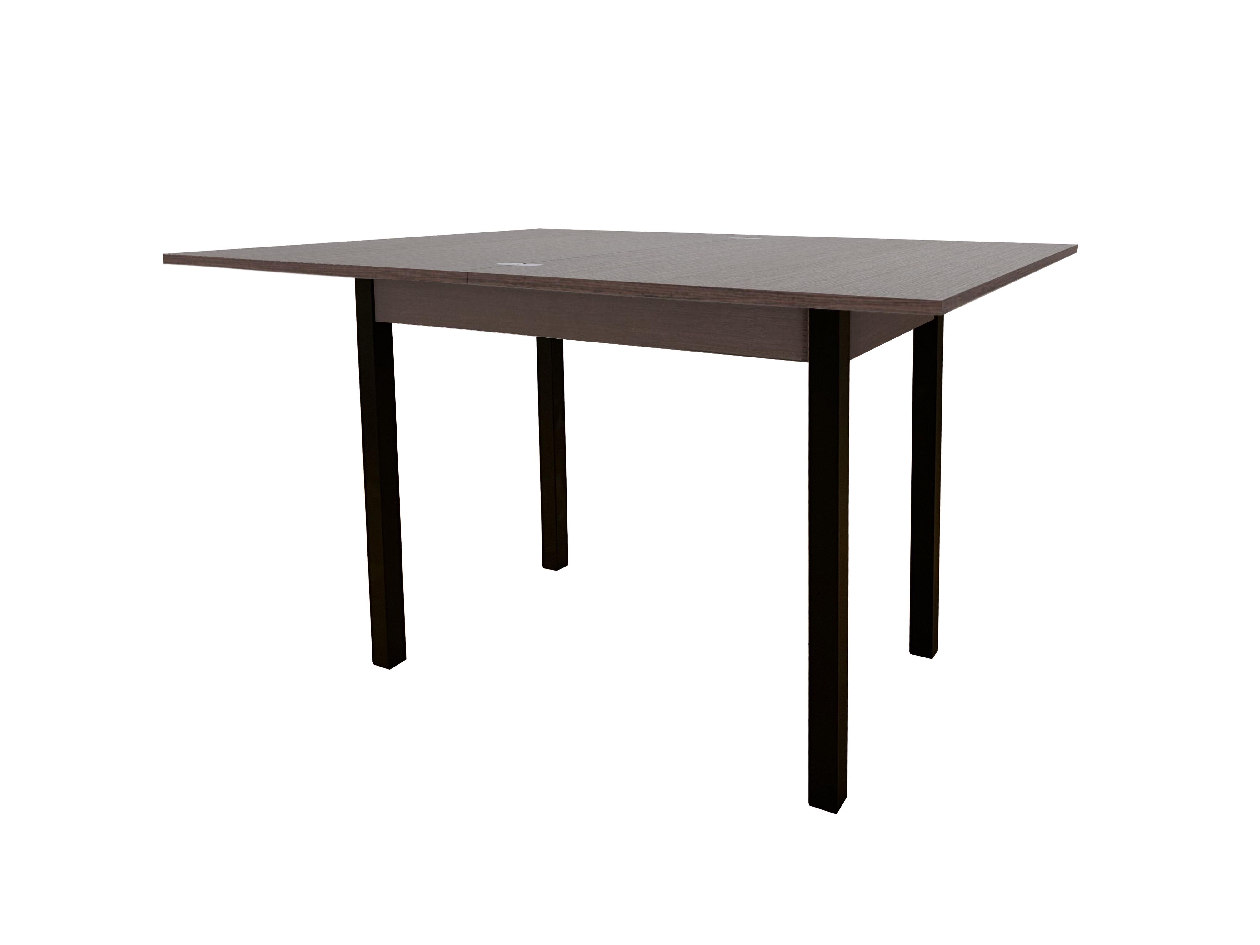 Обеденный стол-трансформер Lunch 900x765x600 мм Венге/Черный (GATB19050000030)