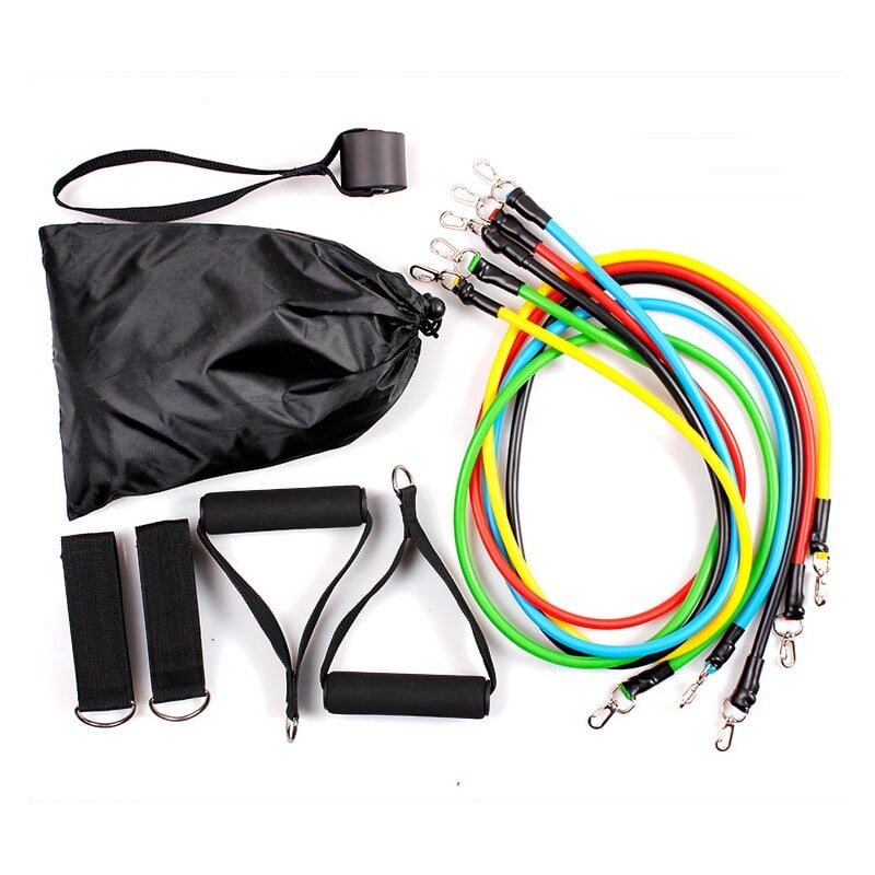 Набір трубчастих еспандерів для фітнесу і вправ 5 шт. 151139