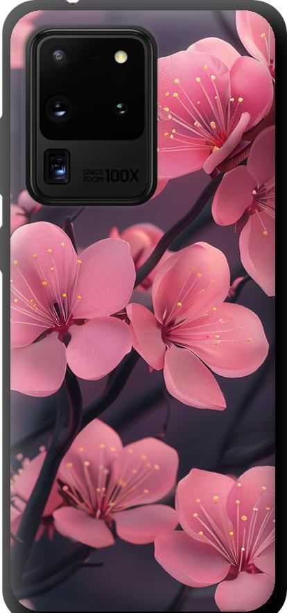 Чехол на Samsung Galaxy S20 Ultra Пурпурная сакура (6075b-1831-42517) Чехол на Samsung Galaxy S20 Ultra Пурпурная сакура (6075b-1831-42517)
