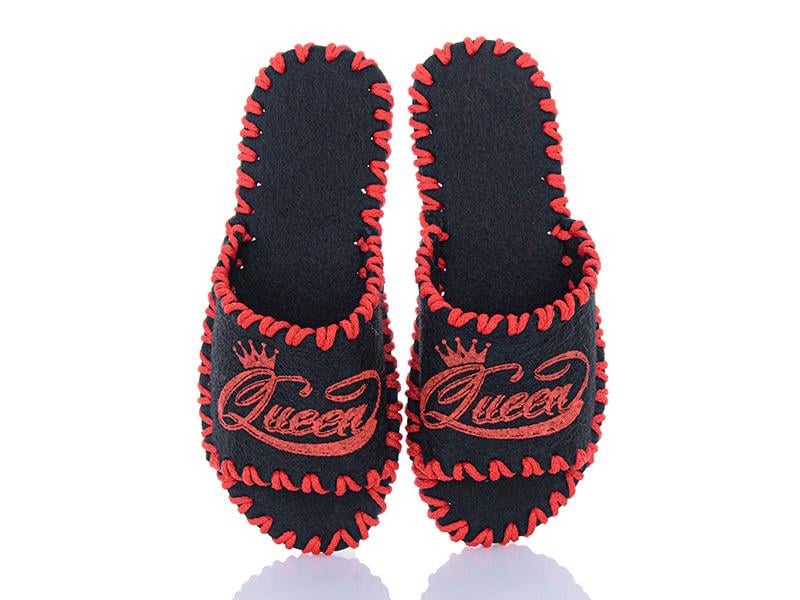 Тапочки фетровые женские VENDS 288 р. 38-39 Черный