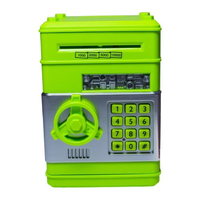 Копилка детская электронная Number Bank свет/звук Green (1155230022)