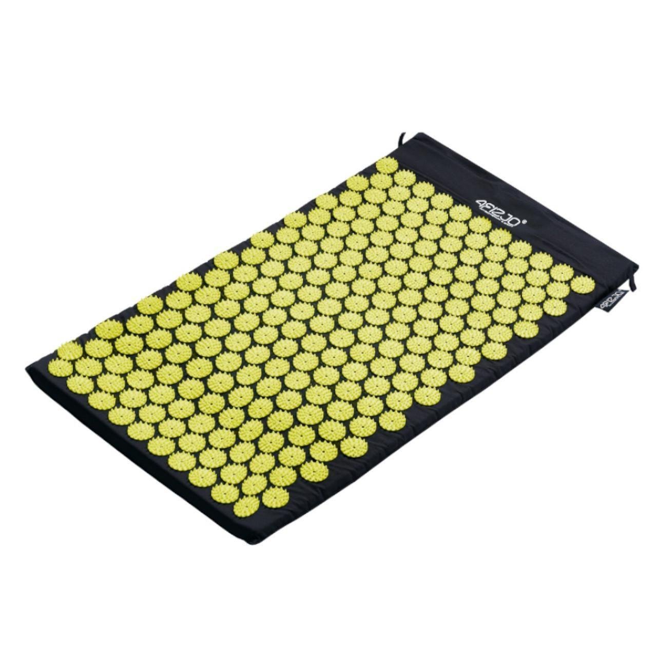 Коврик акупунктурный 4FIZJO 4FJ0231 Аппликатор Кузнецова 72x42 см Black/Yellow