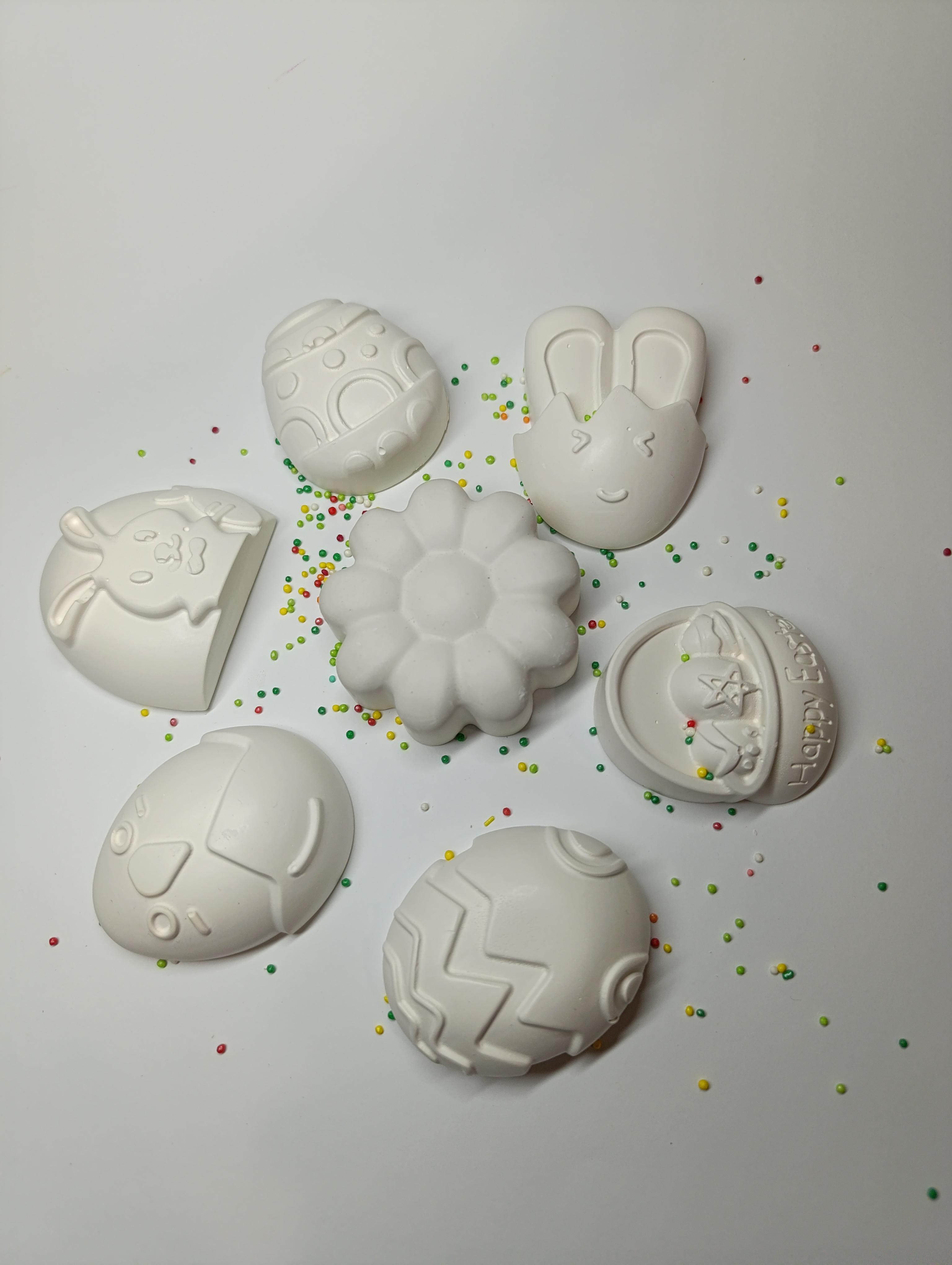 Набір розмальовок гіпсових для дитячої творчості Великодні розмальовки - фото 5