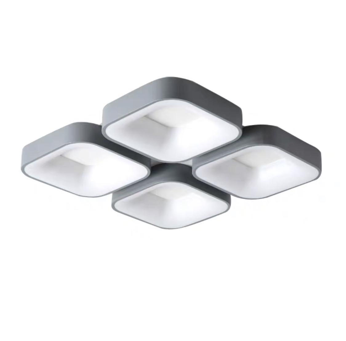 Потолочная серия люстр Сube Light Gray (056018/4)