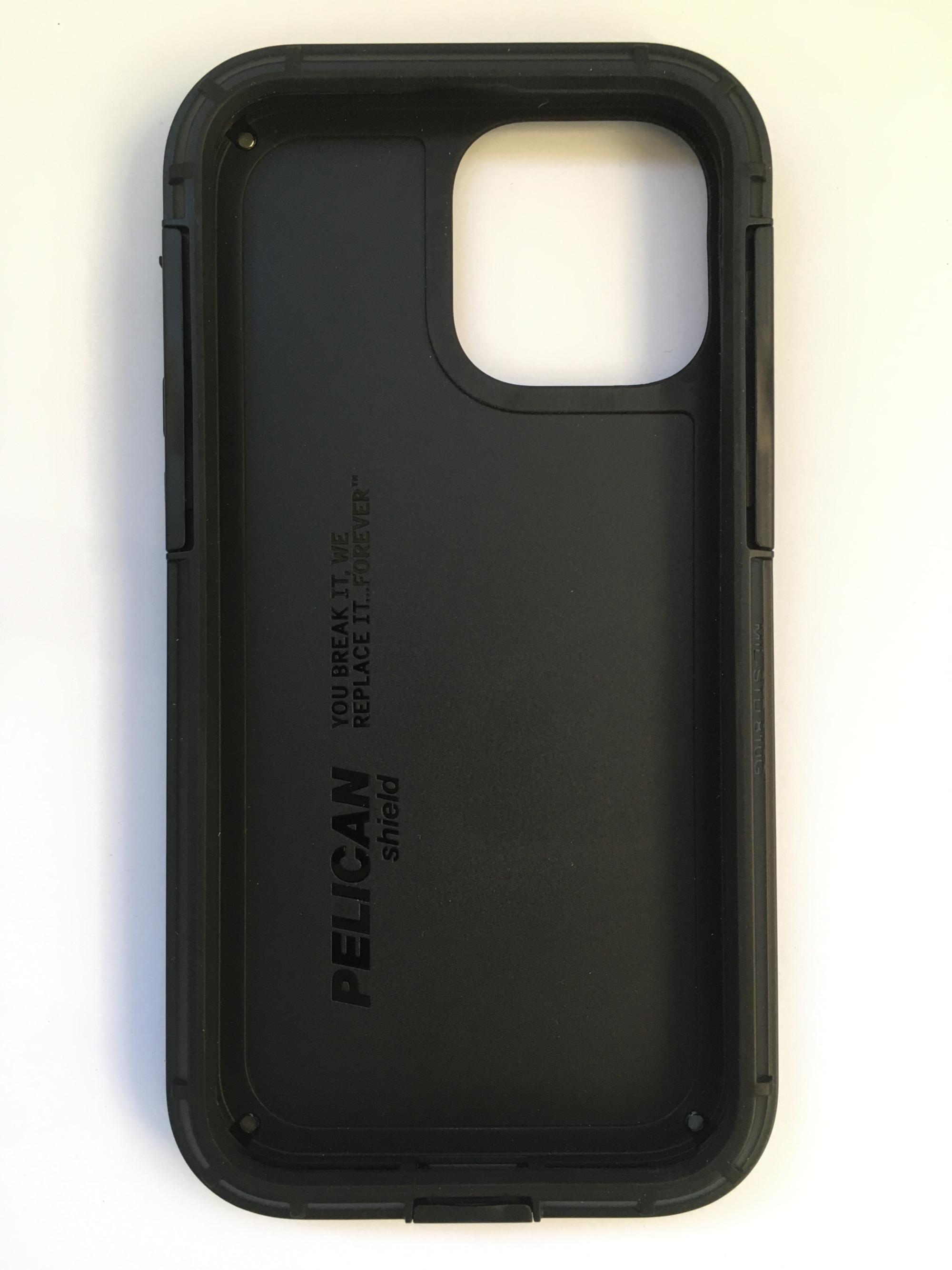 Чехол противоударный с клипсой Pelican Shield Kevlar для iPhone 13/14 (6.1") Black - фото 2