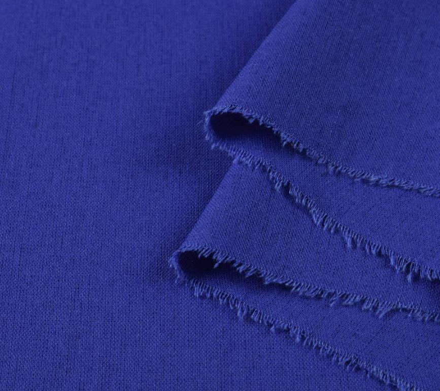 Тканина льон ширина 140 см Синій (12646.080)