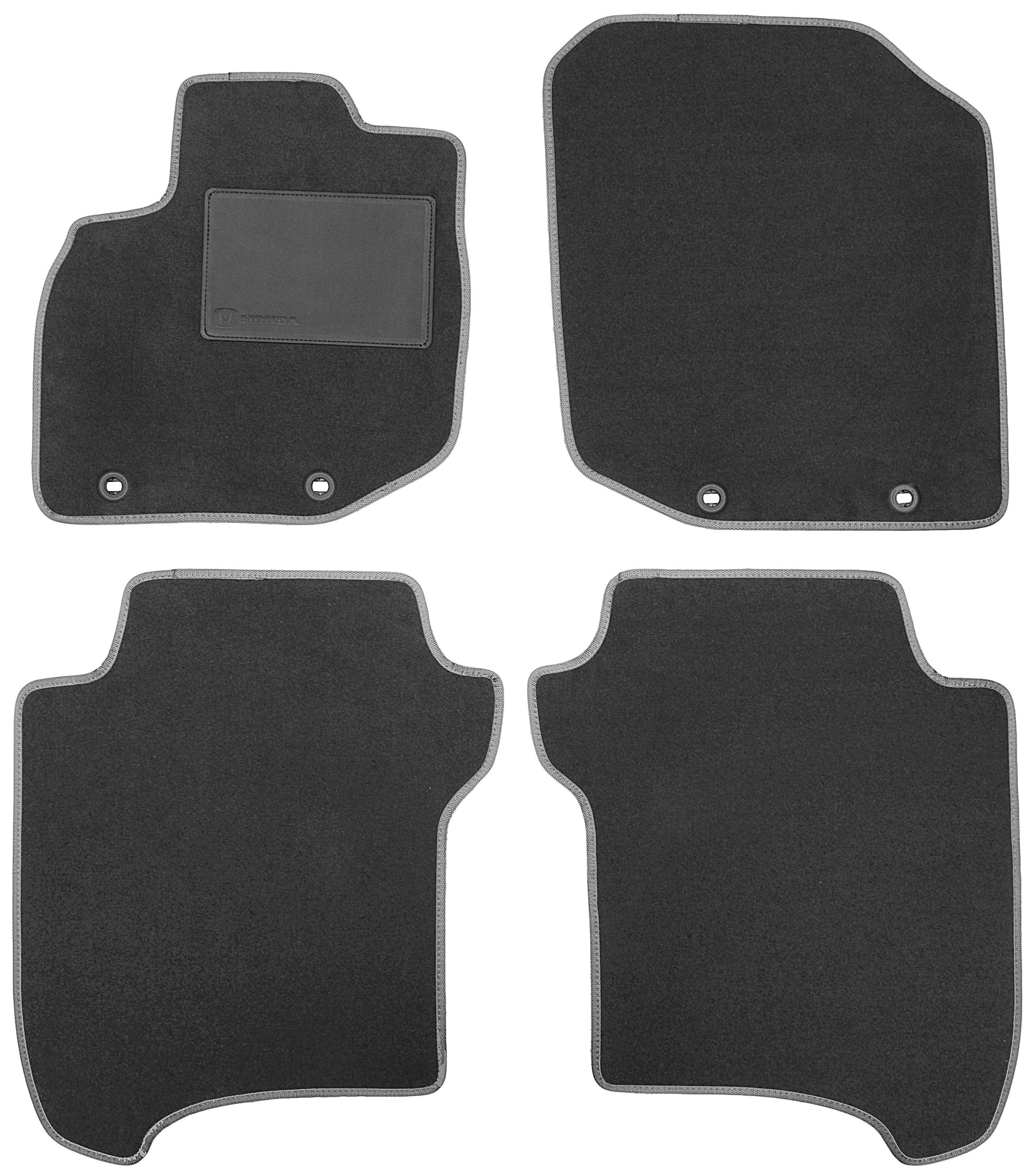 Коврики в салон для Honda Jazz '09-14 текстильные Optimal Серый