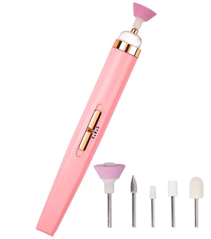 Фрезер для маникюра и педикюра Flawless Salon Nails Розовый (1008860-Pink)