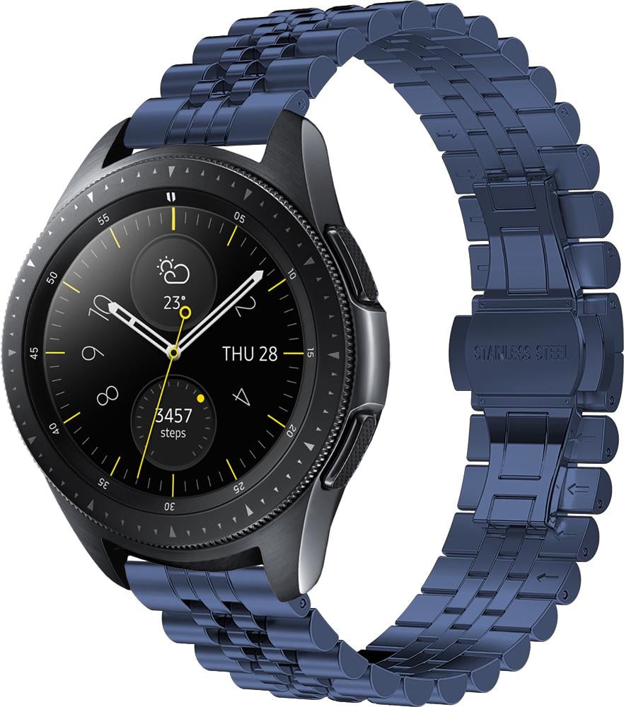 Браслет металлический Stech для Galaxy Watch 42 мм Blue (26902-28)