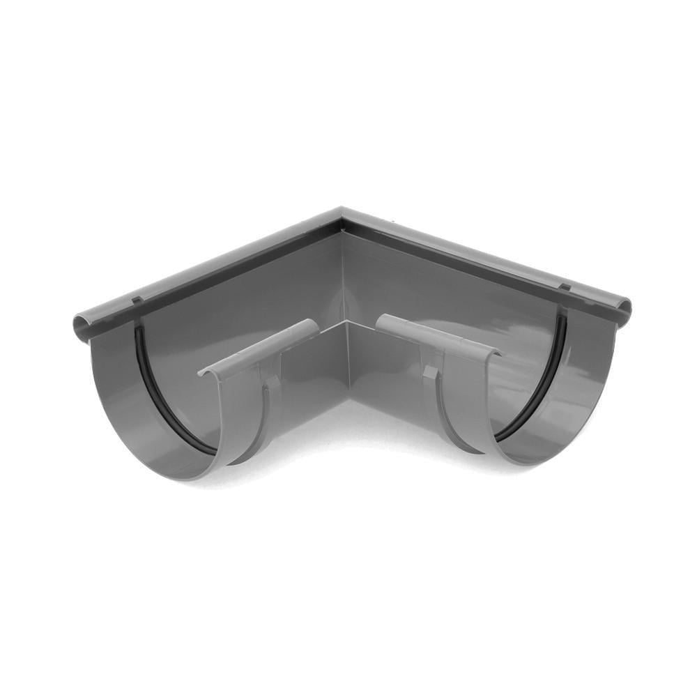 Угол желоба наружный Bryza 150 система 90° Графитовый (23565583)