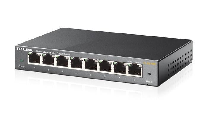 Комутатор TP-Link TL-SG108E 8xGE EasySmart Метал. Корпус (2979394201)
