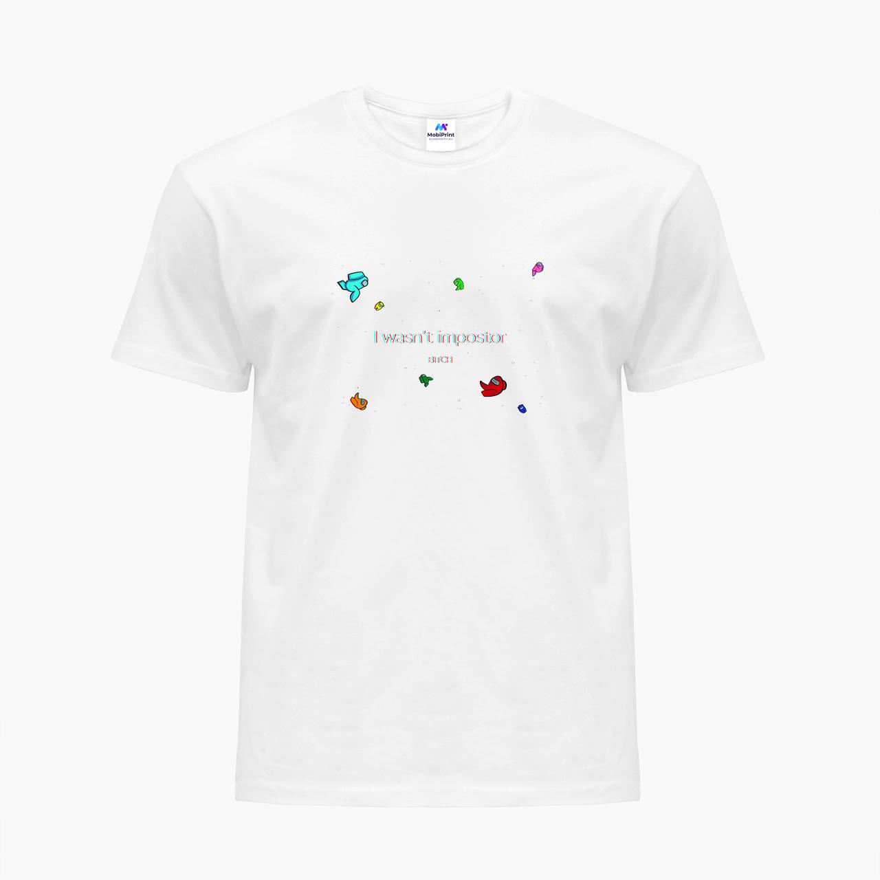 Футболка детская I wasn’t Impostor Among us Белый (9224-2428-2)