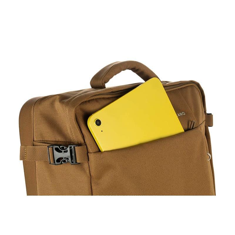 Дорожня сумка на колесах Tucano Tugo S Trolley 34 л Коричневий (BTRTUG-S-MC) - фото 9 Дорожня сумка на колесах Tucano Tugo S Trolley 34 л Коричневий (BTRTUG-S-MC) - фото 9