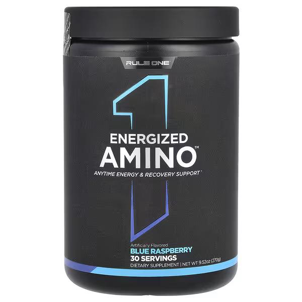 Аминокислотный комплекс Rule One Energized Amino 270 г Blue Raspberry