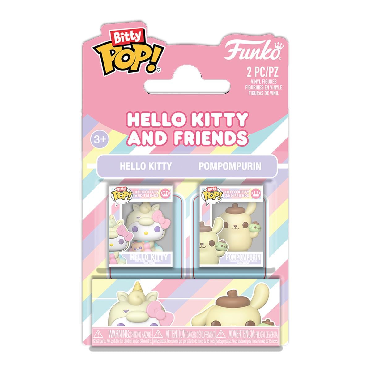 Фигурки Funko Bitty Pop Хэллоу Китти и Помпомпурин 2,3 см (94212)