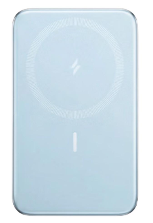 Повербанк Anker Nano A1115 5000 mAh 20W с магнитной беспроводной зарядкой 15W для iPhone USB-C Blue