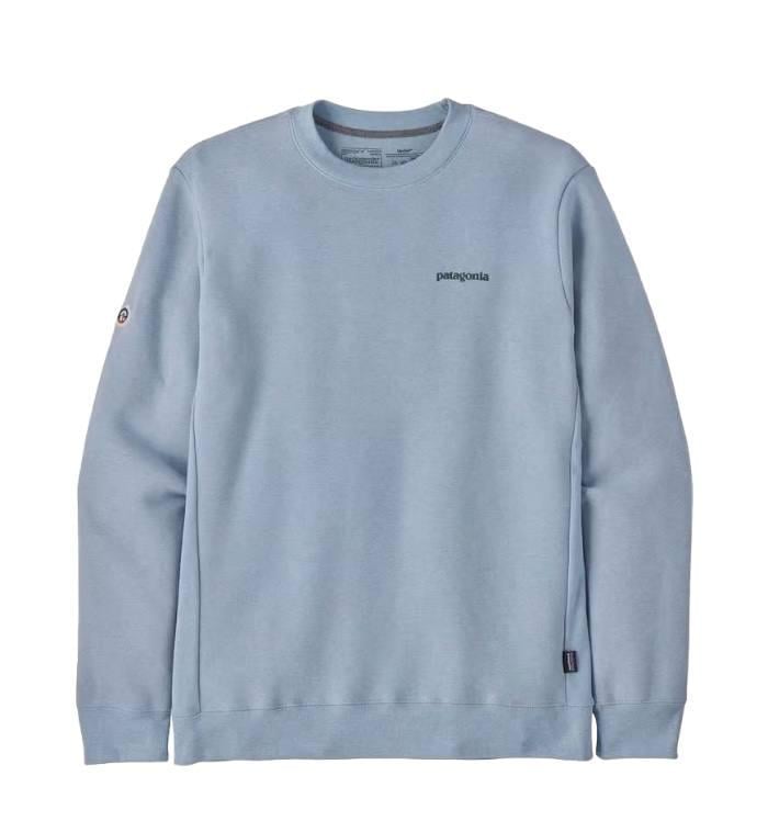 Світшот чоловічий Patagonia P-6 Logo Uprisal Crew Sweatshirt S Steam Blue (STME39657-S)