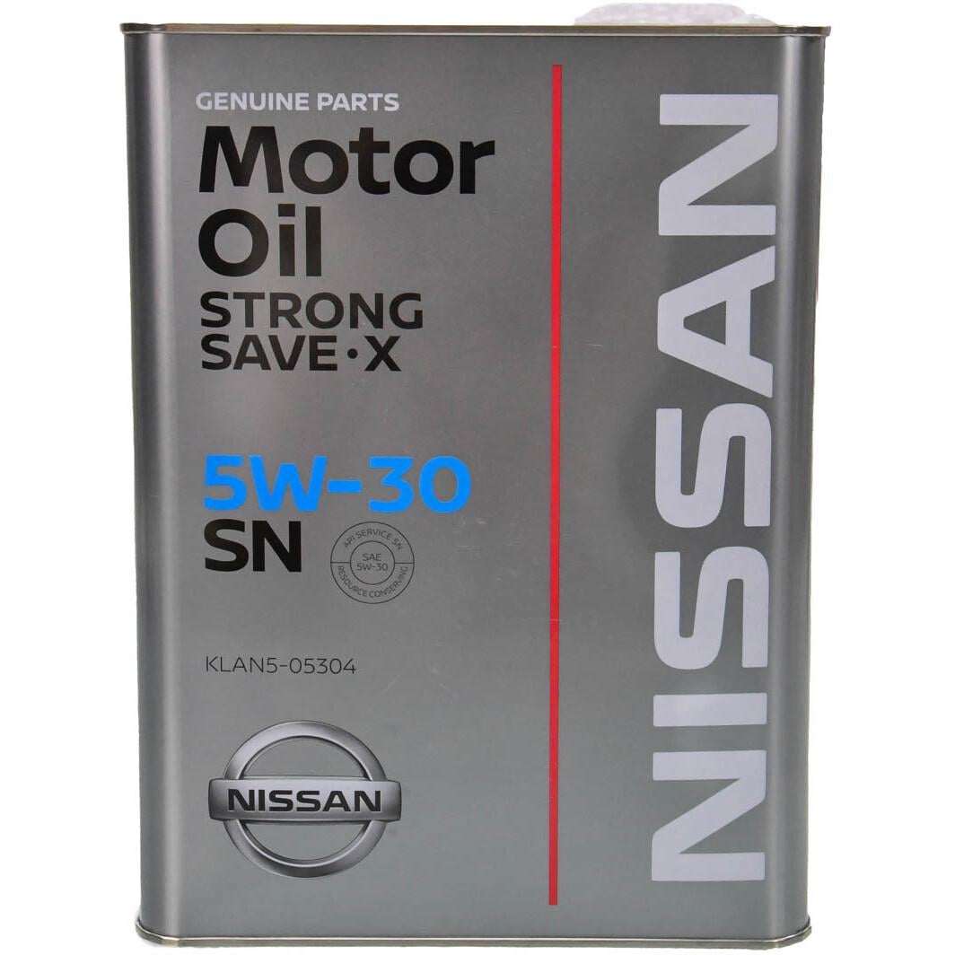 Моторное масло Nissan Strong Save X 5W-30 4 л (999999)