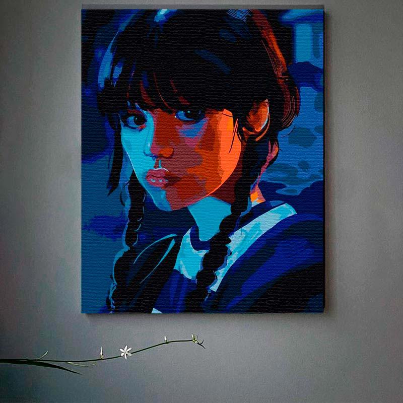 Картина за номерами ART CRAFT Холодний погляд 40х50 см (10406-AC)