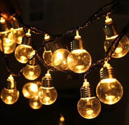 Гирлянда-лампочки 5 м светодиодная лофт лампы Эдисона теплый Белый (SZ-1364-07B)