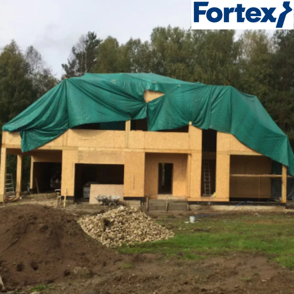 Тент захисний Fortex ламінований водостійкий 8х12 м 96 м2 100 г/м2 Зелений (350014) - фото 7 Тент захисний Fortex ламінований водостійкий 8х12 м 96 м2 100 г/м2 Зелений (350014) - фото 7