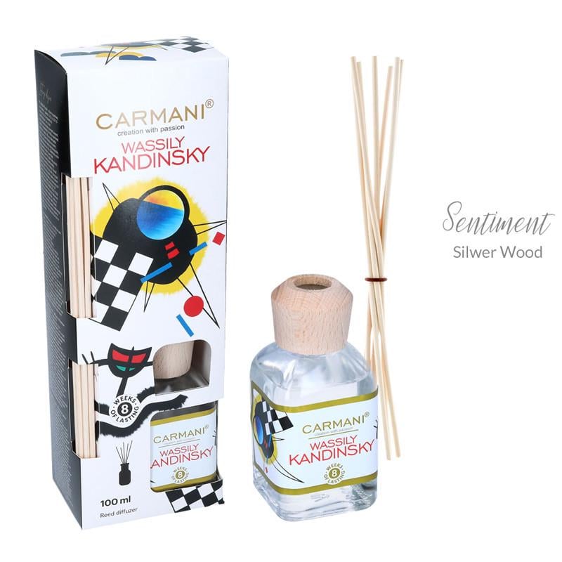 Аромадифузор Carmani В. Кандінський Sentiment Silver wood 100 мл (457-6910) - фото 2 Аромадифузор Carmani В. Кандінський Sentiment Silver wood 100 мл (457-6910) - фото 2