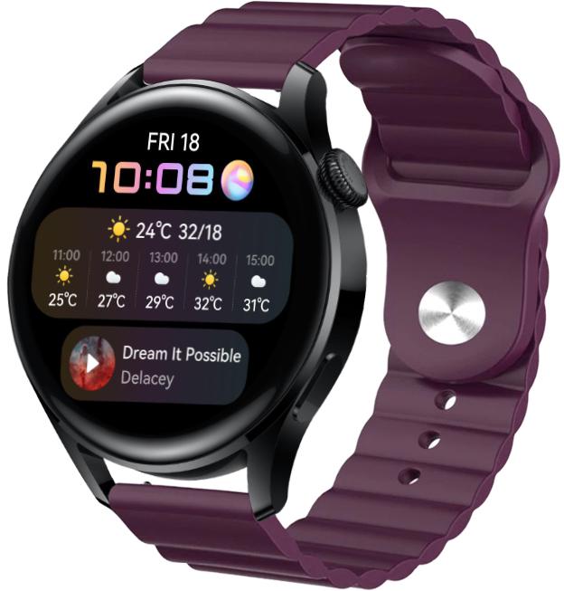 Ремешок Wave для Huawei Watch 3 Violet (22574-2F)