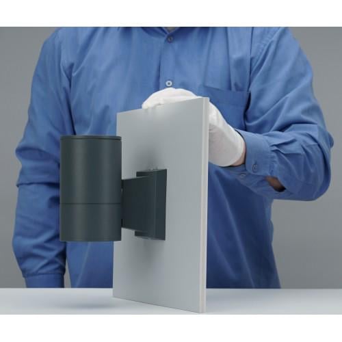 Світильник вуличний настінний під лампу Feron Сірий (DH0701) - фото 4