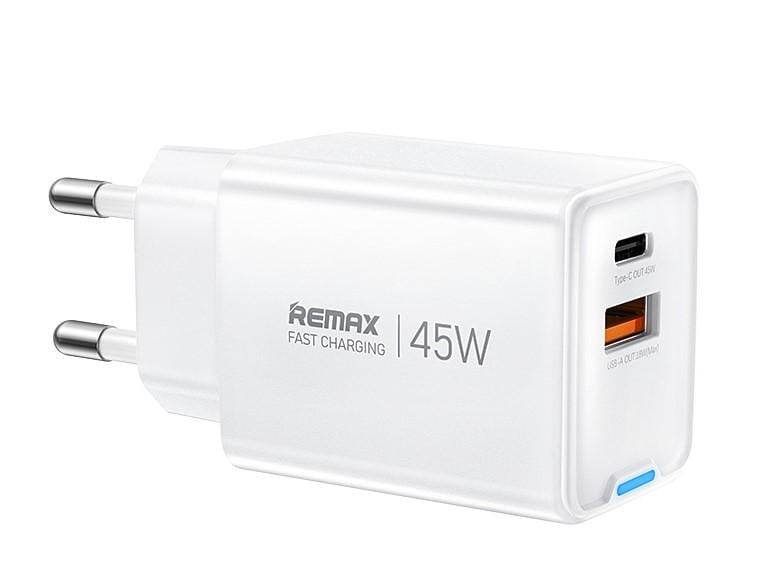 Зарядное устройство для Remax CA05 GaN USB/Type-C 45W White (26771846)