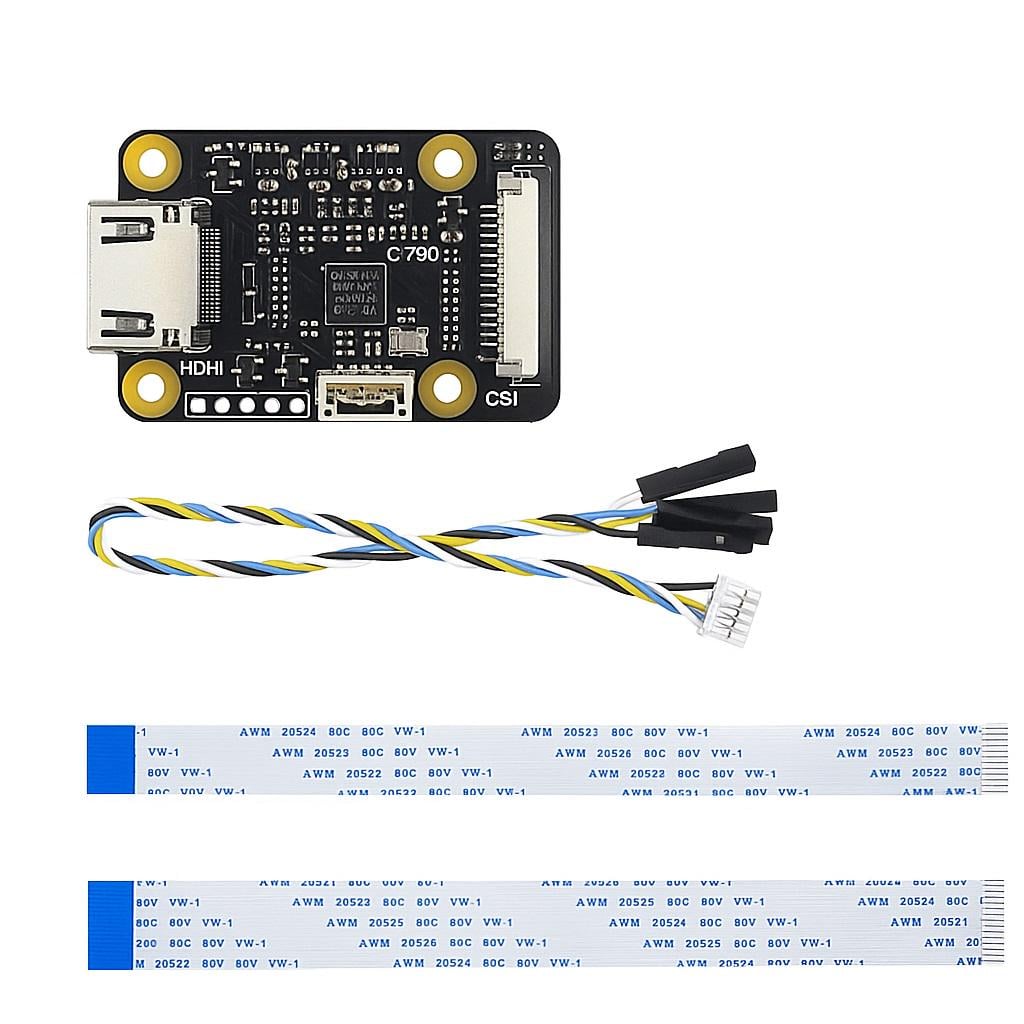 Адаптер C790 HDMI 1080P 60Hz в CSI-2+I2S плата для Raspberry Pi 5/4B/3B+/3B/Zero/CM4 (00-00028113)