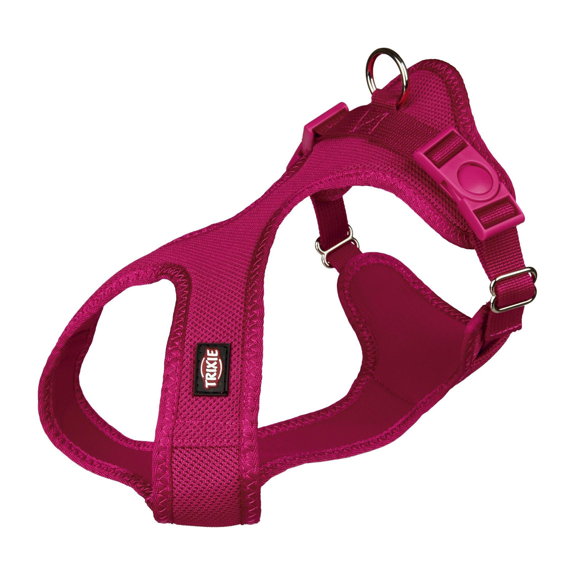 Шлейка Trixie нейлоновая Soft XS-S 30-45 см/15 мм Розовый