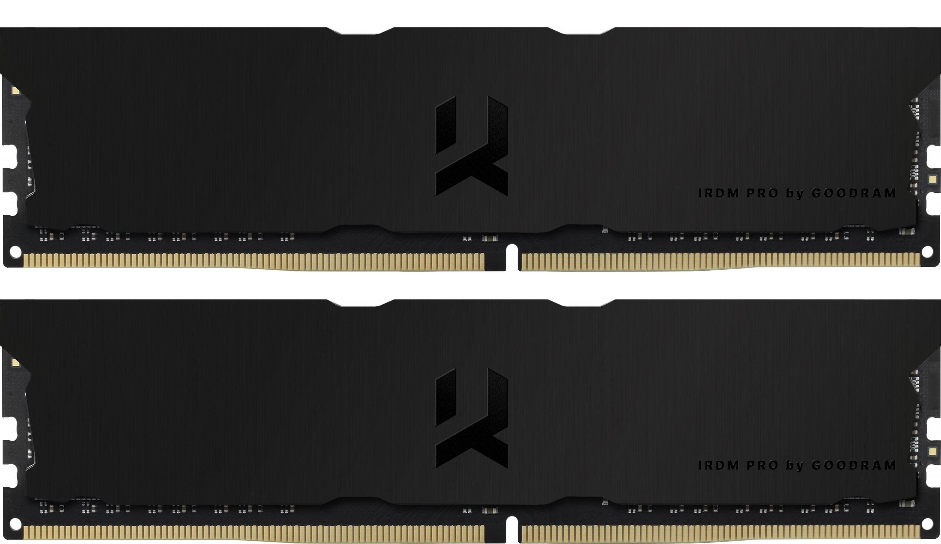 Оперативна пам'ять Goodram Iridium Pro Deep DDR4 2x8GB/3600 Black (IRP-K3600D4V64L18S/16GDC)