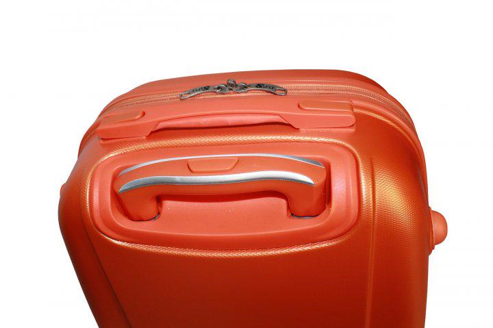Валіза пластикова Fly 310 S на 4 колесах Помаранчевий (CEKRBFL310SM4ORA) - фото 7 Валіза пластикова Fly 310 S на 4 колесах Помаранчевий (CEKRBFL310SM4ORA) - фото 7