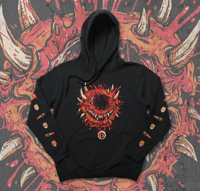 Худи для подростка мальчика с принтом Doom Cacodemon 140 см (Anime11160)